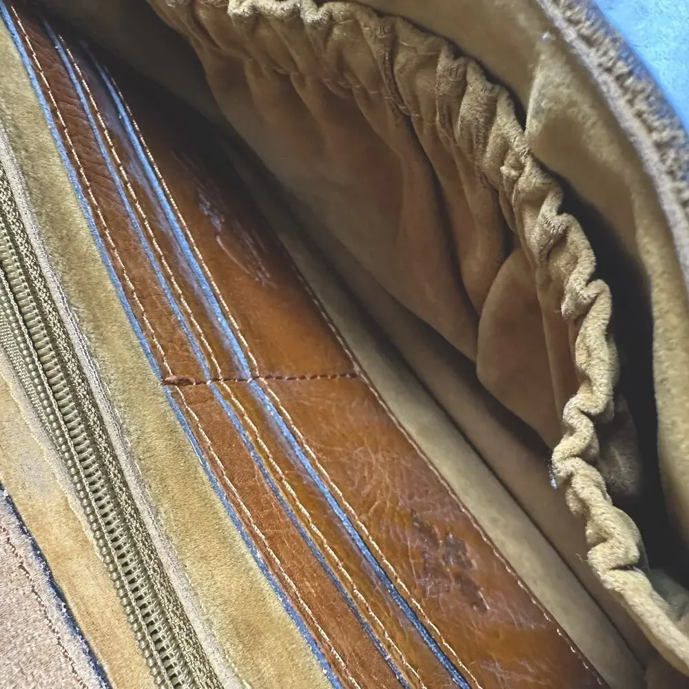 Patricia Nash Crossbody or Wristlet wallet organizer Heavy leather